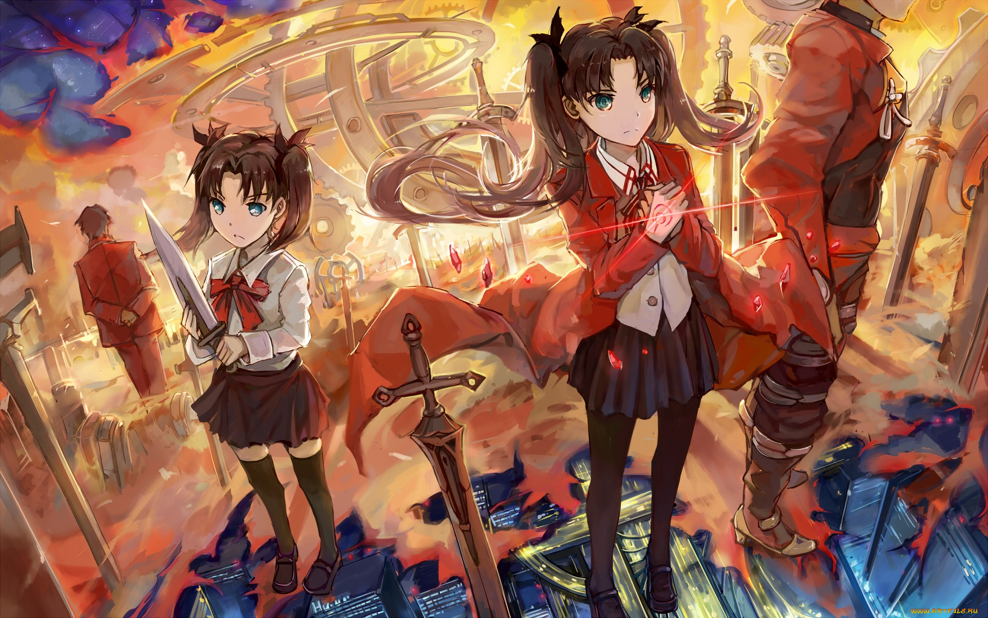, fate, stay night, , , 